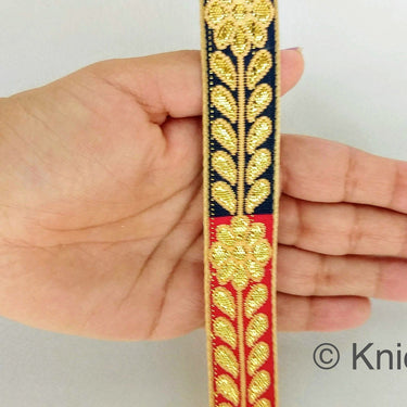 Floral Jacquard Trim Decorative Trim Fashion Trim, Ribbon Sash, Indian Trim